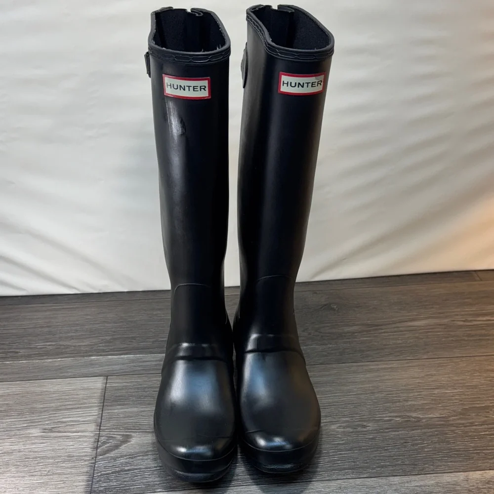 Hunter Black Women's Winter & Rain Boots